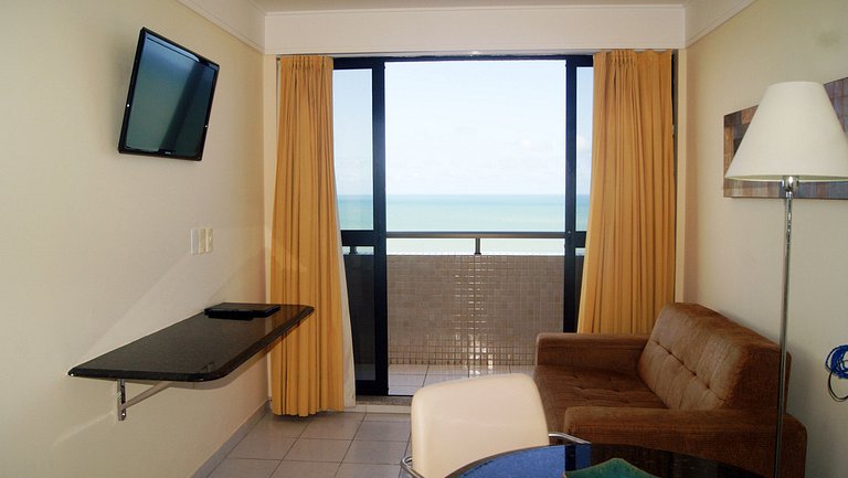 Apartamento com Varanda no CJC Short Stay - Natal